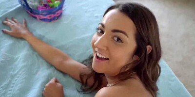 Easter Egg Hunt gets Bunny Fucked by Hot BFF and StepSis!