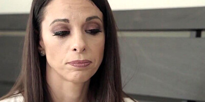 Mommy is trying to motivate her stepson by blowing his big rod