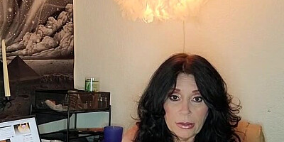 Amateur mature is smoking a cigarette in this fan requested video