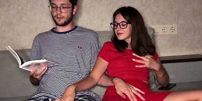 Step Sister Put My Hand On Her Pussy! I Didn't Know She Was Turn On By Joint Handjob! Orgasm
