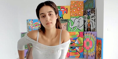 Latina Shy Geek next Door has Awesome Ass and Tits