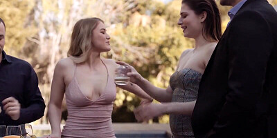 Horny young couples are always n the mood for partner swapping