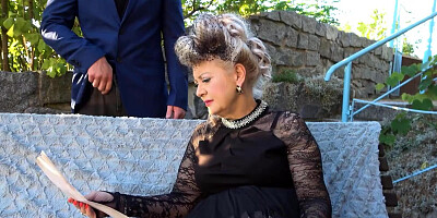 MATURE4K. Comely nympho over sixty is interested in boner so she has sex