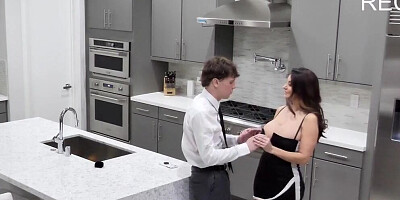 SPYFAM Big Ol Boobie Step Mommy Ava Addams Seduces Step Son