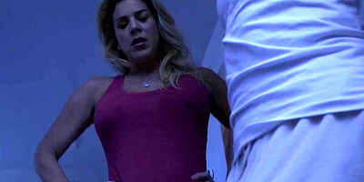 Mischievous Dude Tricks His Naive Stepmom And Stepsister To Let Him Take Advantage Of Them Anywhere