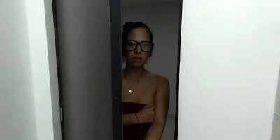 Josy Nunes bends inside the public restroom and gets shagged by a stranger