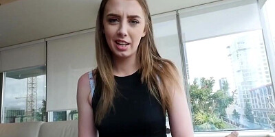 Nubile stepsister is а seductive cock riding little demon