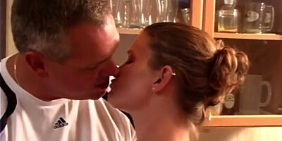 Two Horny Step Sisters and Step Daddy's best Friend Part 1