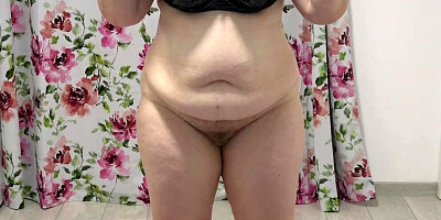 Mature BBW Changes Panties, Shakes Big Ass at Webcam. The Stranger Admires, Asks to Show Anal, Hairy Pussy. PAWG