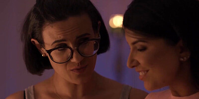 Romi Rain & Penny Barber are licking and fingering one another's cunt