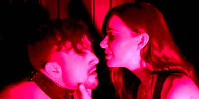 Caged Slave must Serve Mistress Gia DiMarco