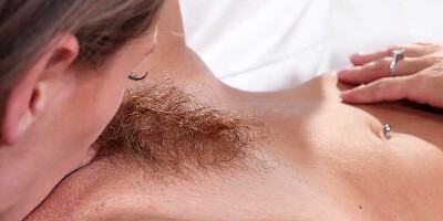 A pair of slim ladies are practicing lots of pussy eating during their lesbian sex seances