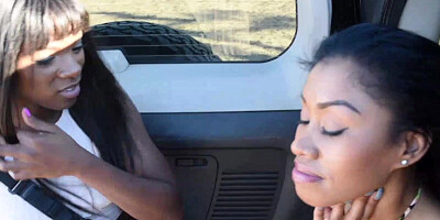 Girlfriends Have A Lesbian Threesome In Their Truck