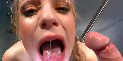 Compilation with dirty MILFs sucking dicks and swallowing sticky semen