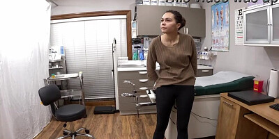 Step Into Doctor Tampa's Body As Shy Cutie Mara Luv Undergoes Required Gyno Checkup Like All 1st Year Girls! Nurse Aria Nicole LOVES Gloving In To Help Examine The Students Bodies @Doctor-TampaCom