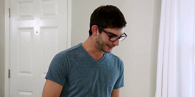 Cherie DeVille is riding her stepson's hard prick on the couch