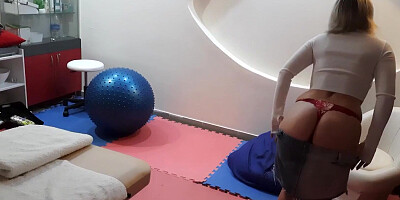 A real erotic massage session. Yoni massage for a girl with squirt and orgasm. Lovemealots