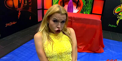Little Rebecca Black Fucked Pissed on and Cum Covered