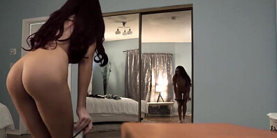 Creeper StepSon's Spycam Catches StepMom FUCKING his Friend