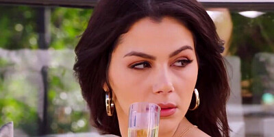 Valentina Nappi is being double penetrated by two black stallions