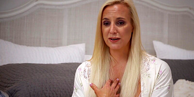 Naughty MILF Sophia West is talking about her sex life