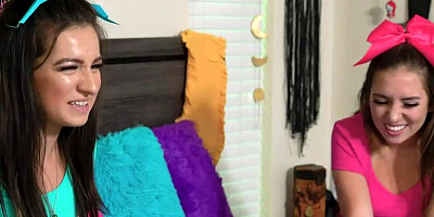 Stepsisters spice up xxx life w ffm cum swapping