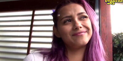 CARNEDELMERCADO - VERONICA LEAL BUBBLE BUTT LATINA COLOMBIANA BANGED HARD FULL SCENE