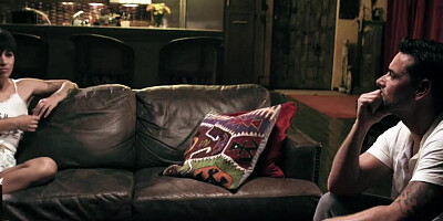 Horny Stepdad Creampies His Stepdaughter's Lesbian GF