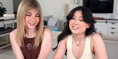 Stepsis Demi Hawks & Lulu Chu Show Stepbro the Perks of Attending their Slumber Party - S5:E2