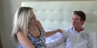 Stepmom in Stockings Fucks Student