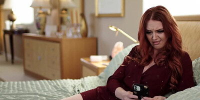 ADULT TIME - Ginger STEPMOM Marie McCray Says - OMG Is That Your DICK PIC!