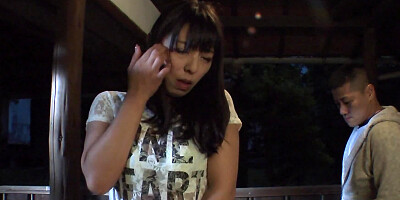 Hot Japanese girl is giving a nice blowjob to her man