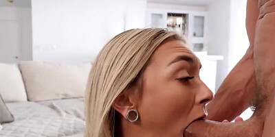 Guy punishes teen who masturbates after the shower