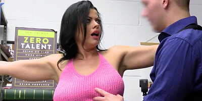 Nadia White is strip-searched and fucked by security officers