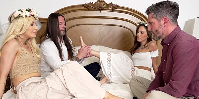 Dani Blue and Minxx Marley are swapping their perverted dads