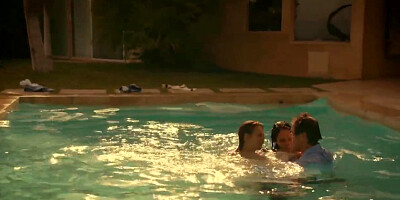 Best Friends Riley & Megan Fuck Neighbour in a Daring Threesome