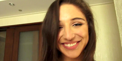 Abella Danger gets fucked in 3some by two horny dudes