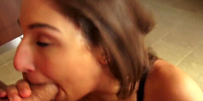 Abella Danger gets fucked in 3some by two horny dudes