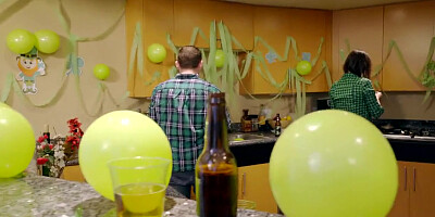 Lucky Brothers first Threeway is with Slutty Step Sisters