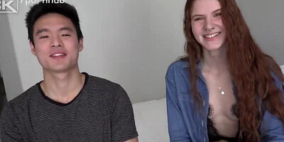 ASIAN DREAM! Asian Pinoy Jock Fucks American Red Head!