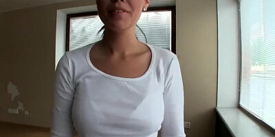 PublicAgent British Babe with Bubble Butt Fucks a Big Cock