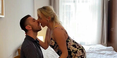 Sexy MILF Brittany Bardot Anal Sex with her Horny and Shy Step Son