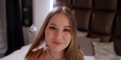 Pretty girl with a wild side decides to fuck your brains out