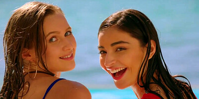 VIXEN College Student has Secret Sex with Couple while on Vacation