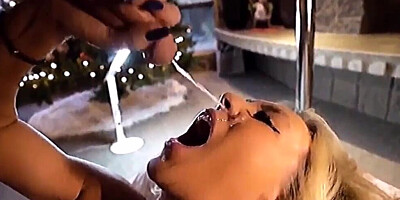 Cum hungry babes are anticipating a massive serving of man juice in this compilation