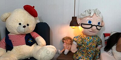 Kourtney love doing doll humping pussy while imagine another girl fucking - lesbian fuck