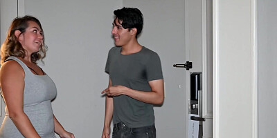 Big Titty Russian Milf Tricked Into Sex! Young Guy Blows Load On TITS!