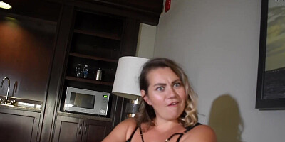 Big Titty Russian Milf Tricked Into Sex! Young Guy Blows Load On TITS!