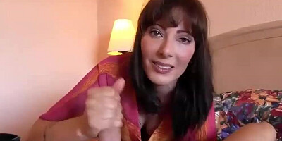 Naughty MILF Zoey Holloway milks stepson's hard cock in the morning