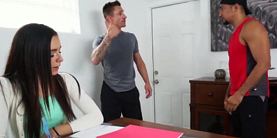 DON'T FUCK MY STEP DAUGHTER - Spoiled Teen Kharlie Stone Gets her way